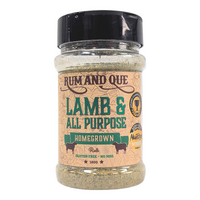 Rum & Que Lamb & All Purpose Homegrown Rub (180g) - 12068