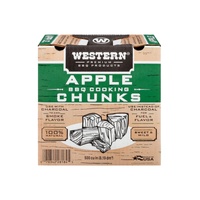 Western Apple Smoking Wood Chunks - Made in the USA - 28184