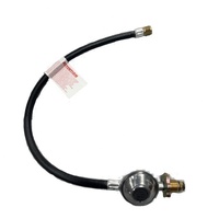 Bromic BBQ Hose and Regulator Assembly 600mm x 3/8 SAE F with Handwheel - 6260007
