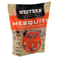 Western Mesquite Smoking Wood Chunks - Made in the USA - 78054