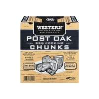 Western Oak Smoking Wood Chunks - Made in the USA - 78017