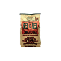 B&B Hardwood Lump Charcoal (40lb/18kg) - B00041