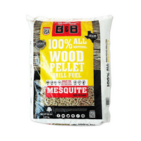 B&B Mesquite Pellet Grill Fuel (20lb/9kg) - B00078
