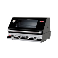 BeefEater Signature 3000E Black Enamel 4 Burner Built In BBQ - BS19942