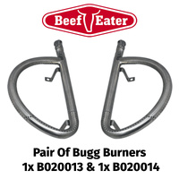 BeefEater Bugg Replacement Burners (PAIR - LEFT AND RIGHT) - B020013  B020014