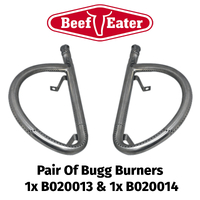 BeefEater Bugg Replacement Burners (PAIR - LEFT AND RIGHT) - B020013 + B020014