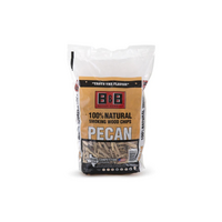 B&B Pecan Smoking Wood Chips (180cu.in/750g)