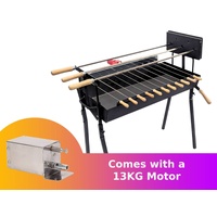 Cyprus Grill Modern Rotisserie Spit - Souvla Package Deal with 13kg Motor - CG-0779A-BUNDLE
