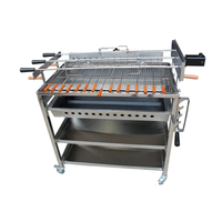 Cyprus Grill 2020 Extra Large BBQ Rotisserie with 2 x Variable Speed motors - EB-W02B