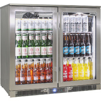 Outdoor Rhino ENVY Bar Fridge Coldest Beer 43ºC+ Best Alfresco 316 Marine Grade Stainless Quiet With No Condensation - Model ENV2H-SS