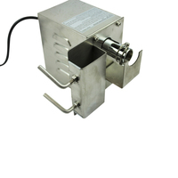 S/S 25kg Capacity Rotisserie/BBQ Spit Motor  to suit 22mm Round Skewer Rod - ERM-3075