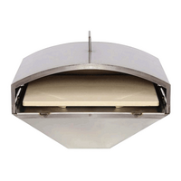 Green Mountain Grill Pizza Oven with Stone for Ledge / DB & Peak / JB Grill - GMG-4023