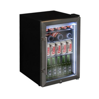 Coleman 70L Undercounter Glass Door Fridge - HBC70