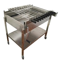 Cyprus Grill Stainless Steel Cyprus Grill chain drive with 7 skewers  - HDGH01