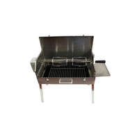Portable Briefcase Rotisserie Spit Stainless Steel Body - very portable (folds up) - PRS-3065