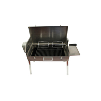 Portable Briefcase Rotisserie Spit Stainless Steel Body - very portable (folds up) PRS-3065