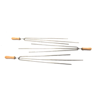 Cyprus Grill Modern BBQ 3 Prong Skewer Package (Set of 3) PSS3-1010