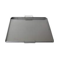 Topnotch Stainless Steel BBQ 400mm Hot Plate Made in Australia - PSS400x480
