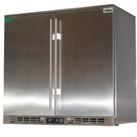 Rhino Stainless Steel 2 Door All Stainless Steel Bar Fridge