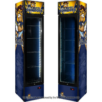 Cowboys Branded Skinny Upright Bar Fridge