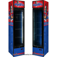 Knights Branded Skinny Upright Bar Fridge