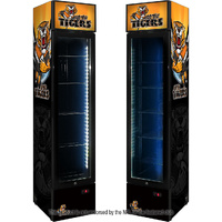 Rugby Tigers Branded Skinny Upright Bar Fridge