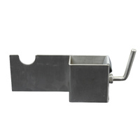 The BBQ Store Left Skewer Support Bracket Stainless Steel Suit 85kg Motor from  - The BBQ Store SSB-6008L
