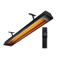 HEATSTRIP (2400W, 240V, 50Hz, 10A) Max DCR Infra-red Electric Radiant Heaters With Remote - THX2400DCR