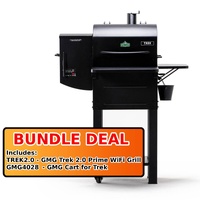 GMG Trek 2.0 Prime WiFi Grill + Cart Bundle - TREK2.0-CART-BUN