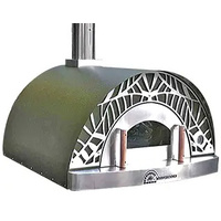 Portable pizza and gourmet oven My-Fiamma Olive green (Trolley stand not included)- oven-fiamma-g