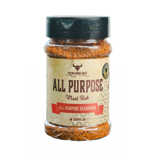 Rum & Que All Purpose Rub (200g) - 13395