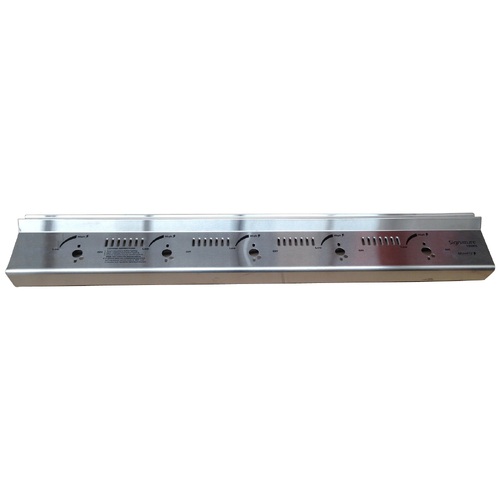 Beefeater 5 Burner Fascia Decal Kit (Signature 3000S) Stainless Steel - 150507