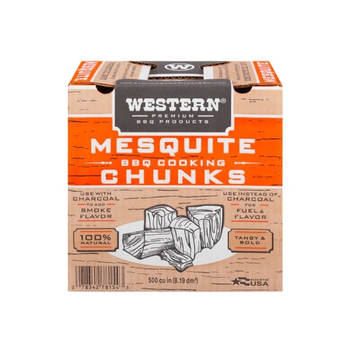 Western Mesquite Smoking Wood Chunks - Made in the USA - 78154