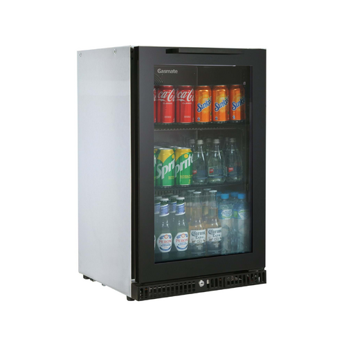 Gasmate Premium Bar Fridge 118L - Black Interior