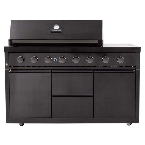 Gasmate NOVA Graphite 6 Burner BBQ with Side burner - BQ2090