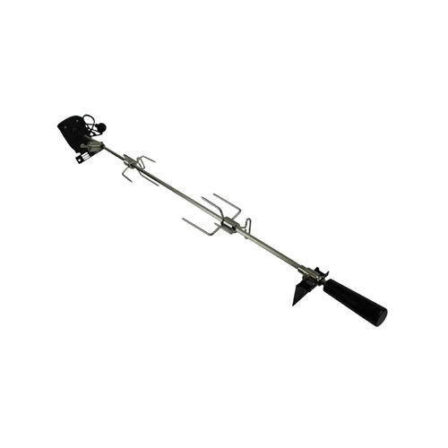 The BBQ Store 970mm Rotisserie Kit - 1pc Solid Skewer Shaft -  BSK-870
