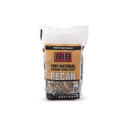 B&B Pecan Smoking Wood Chips (180cu.in/750g)