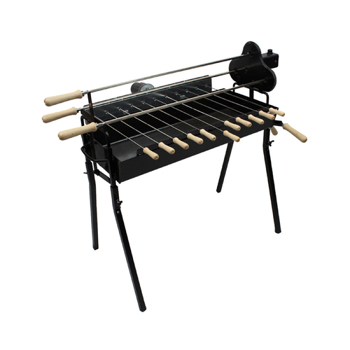 Cyprus Grill Deluxe Auto (Black) Souvla Package Deal with 20kg Variable Speed Motor - CG-0704B