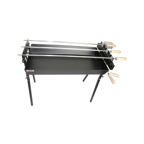 Cyprus Grill Special Edition  Modern Rotisserie Spit with NO MOTOR - CG-0779SV-DIS *Display*