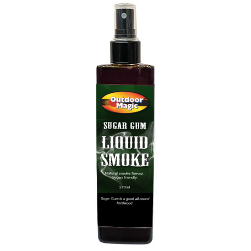Outdoor Magic - Sugar Gum Liquid Smoke 270ml - LIQSG