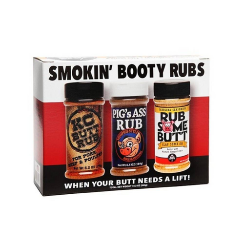 Hark Smokin' Booty Rubs - Gift Pack (3 x Shaker Jars) - OW89051