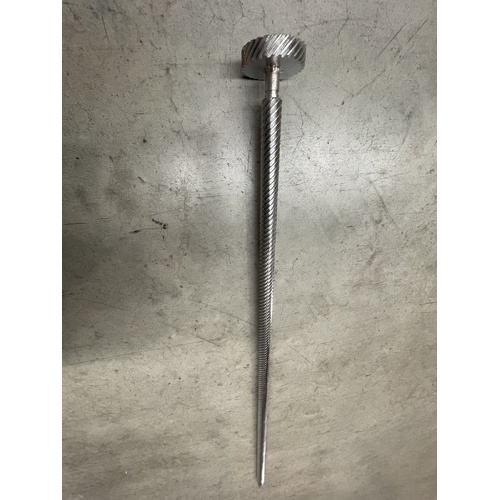 ACG Large Worm Drive BBQ Charcoal Rotisserie Spit
