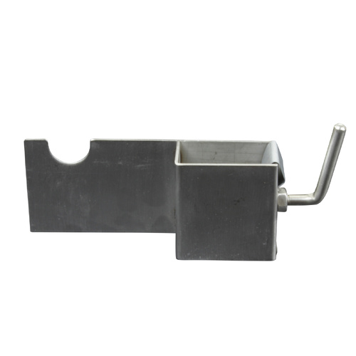The BBQ Store Left Skewer Support Bracket Stainless Steel Suit 85kg Motor from  - The BBQ Store SSB-6008L