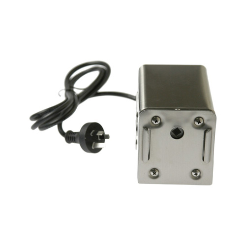 A40 Stainless Motor Without Pin to suit BBQ Rotisserie Kit with Slit Skewer from DIZZY LAMB