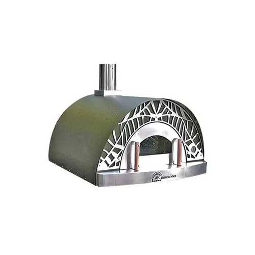 Portable pizza and gourmet oven My-Fiamma Olive green (Trolley stand not included)- oven-fiamma-g